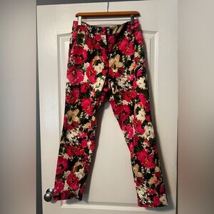 H&M Floral Print Pants